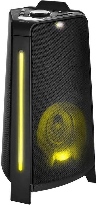 Image du produit Medion MD 43552 Enceinte de fête noire (4 h, Fonctionnement sur secteur, Fonctionnement sur batterie)