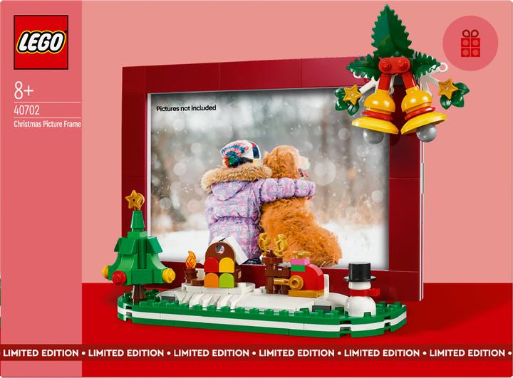 Image du produit LEGO Cadre photo de Noël Édition limitée (40702, LEGO DC)