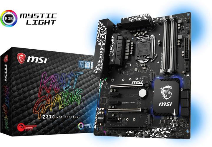 Produktbild MSI Z370 Krait Gaming (LGA 1151, Intel Z370, ATX)