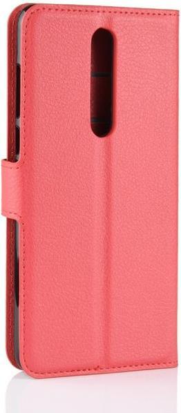 Actual product image MU Classic Litchi Leather Bookcover Series (Nokia 3.1 Plus)
