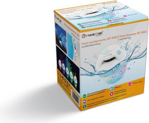 Immagine prodotto Technaxx Altoparlante impermeabile BT-X60 (8 h, Porta USB)