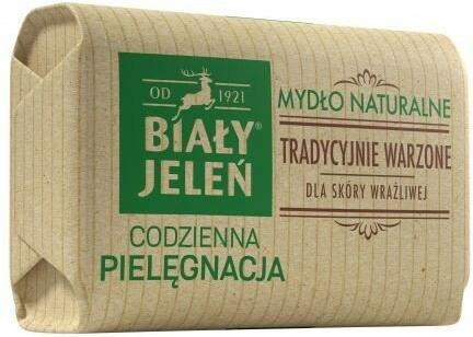 Immagine prodotto Biały Jeleń White Deer Daily Care Sapone naturale tradizionale in confezione barretta da 100g (Lozione di sapone)