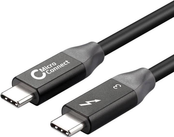 Produktbild Lindy 2m Thunderbolt 3 Cable (2 m, USB 3.1)
