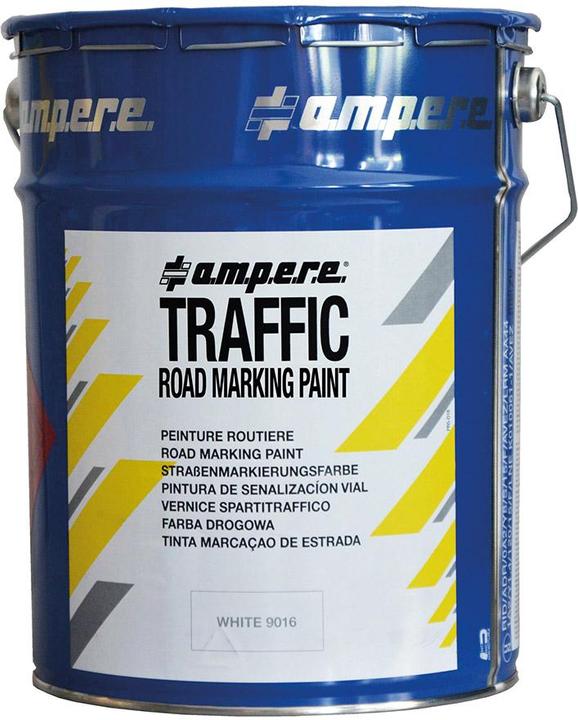 Immagine prodotto Ampere Vernice spartitraffico, secchio da 5 kg, rosso. (Rosso, 3.03 l)