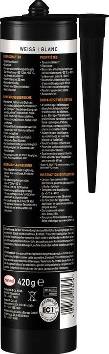 Immagine prodotto Pattex Adesivo di montaggio universale (420 g)