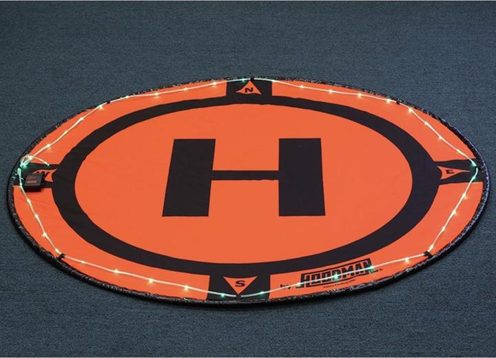 Image du produit Hoodman Kit d'éclairage Launchpad LED Ring 90 - 150 cm (Aire d'atterrissage des drones, Universel)