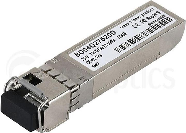 Actual product image BlueOptics Palo Alto Networks SFP28-25G-BX-U-20KM Compatible SFP28 BO04Q27620D
