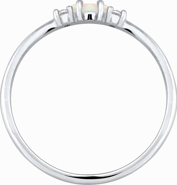 Immagine prodotto Elli Vintage Look mit Zirkonia Kristallen und Opal (54, 925 Argento)