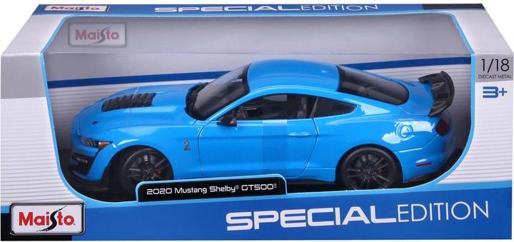 Immagine prodotto Maisto Mustang Shelby GT500 2020 1/18 blu