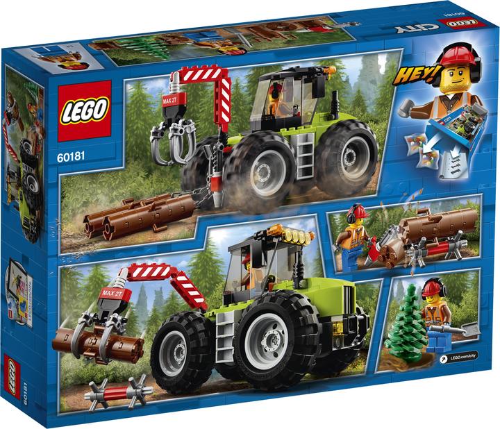 Produktbild LEGO Forsttraktor (60181, LEGO City)