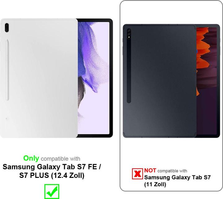 Produktbild Cadorabo Handykette für Samsung Galaxy Tab S7 FE / S7 PLUS (12.4 Zoll) Necklace Hülle verstellbar (Galaxy Tab S7 FE)