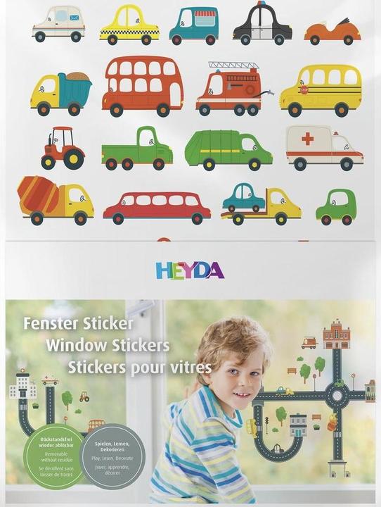 Produktbild Heyda Bastelset Fahrzeuge 3 Bogen, A4