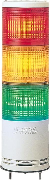 Produktbild Schneider Electric Signal Tower, 100mm Re/Or/Gr Pole/Base