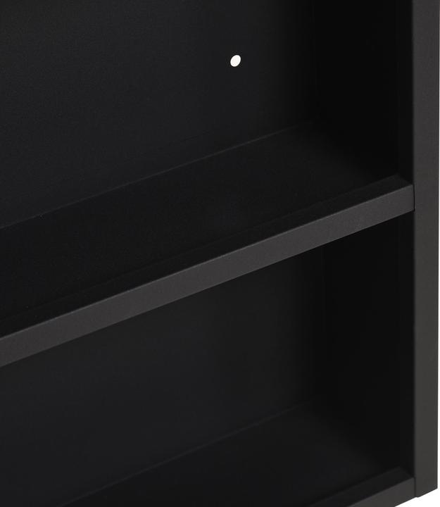 Actual product image Kleankin Mirror cabinet with one door and extra compartment (46 x 13.5 x 58 cm)