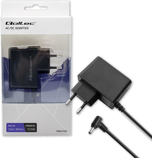 Image du produit Qoltec 51030 Alimentation électrique enfichable 10.5W (10.50 W)