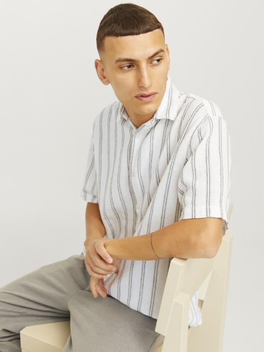 Produktbild Jack & Jones Jorjoshua Loose Weave Shirt Ss (XXL)