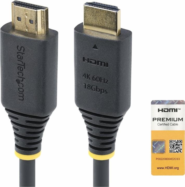 Actual product image StarTech Certified HDMI Cable (4 m, HDMI)