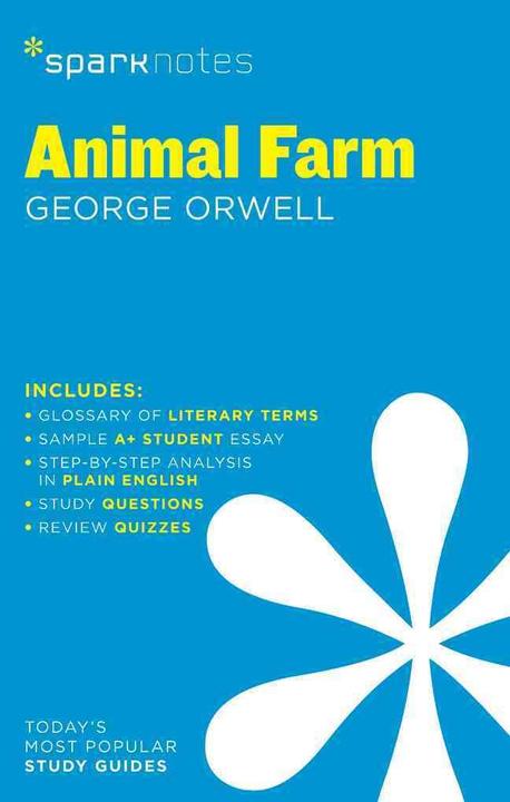 Actual product image Animal Farm Literature Guide (English, George Orwell, SparkNotes, 2014)
