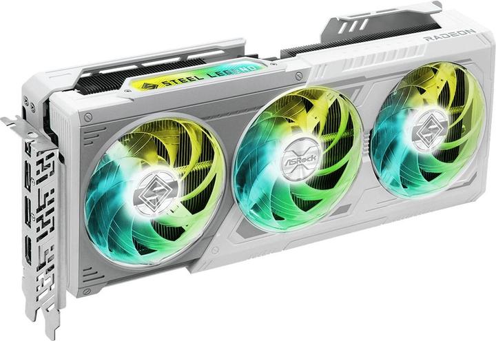Productafbeelding AsRock Radeon RX 9070 Steel Legend OC (16 GB)