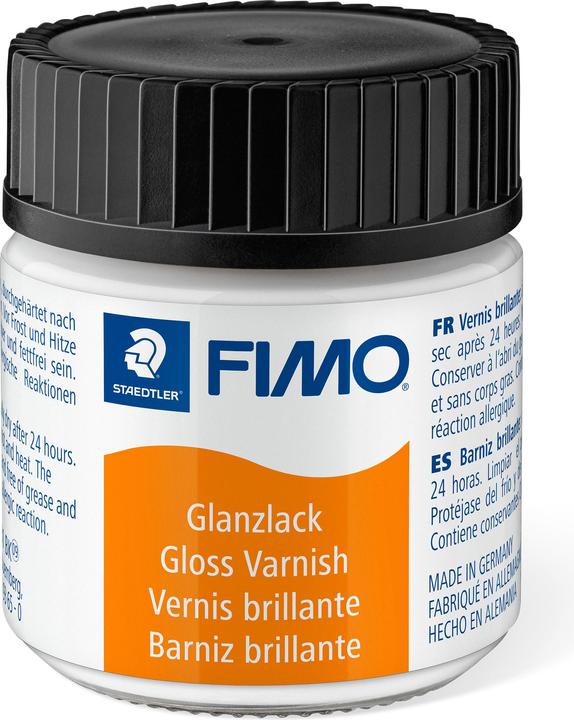 Actual product image Fimo varnish