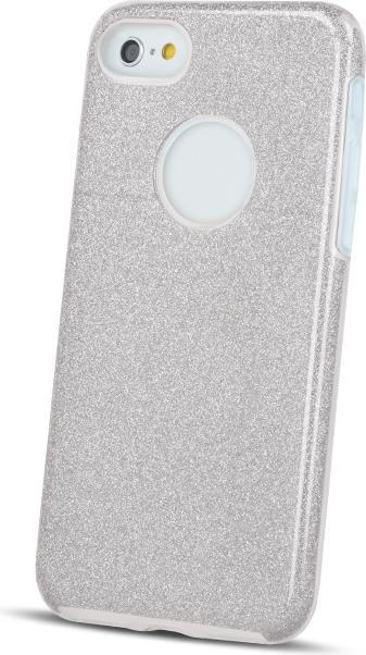 Actual product image OEM Glitter 3in1 case for iPhone 7 / 8 / SE 2020 / SE 2022 silver (Apple iPhone SE (3rd Gen), Apple iPhone SE (2nd Gen), Apple iPhone 7)