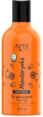 NoName APIS Fruit Shot Shower Gel żel pod prysznic Mandarynka 500ml (500 ml)
