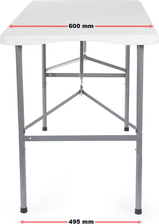 Image du produit Wiltec Table de camping pliante Table de fête Table de buffet Table de jardin