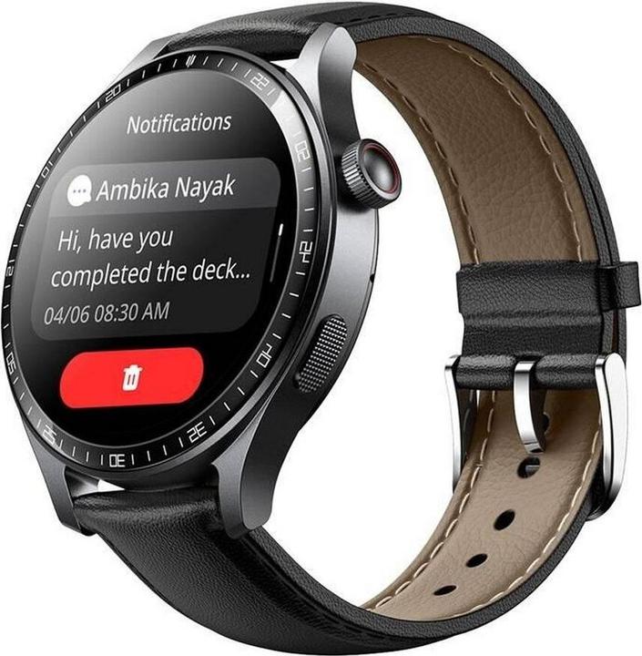 Actual product image Joyroom Classic Series JR-FC2 Pro Smart Watch (Answer/Make Call)-Space Grey (227 mm)