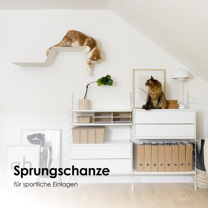 Produktbild LucyBalu WAVE Katzenstufe XXL (24 cm, Anthrazit)