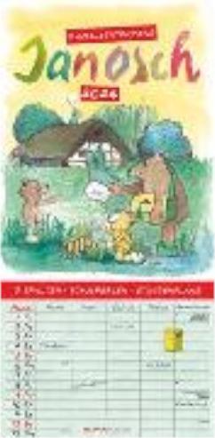 Produktbild Alpha Edition ALPHA EDI Janosch Familienplaner 732335090 22x45cm 2024 (22 x 45 cm)