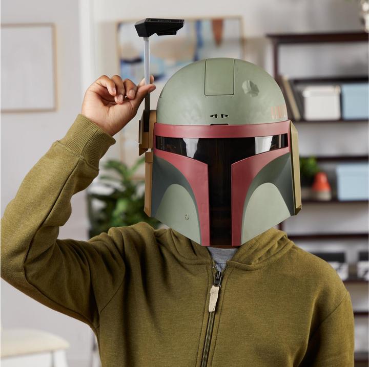 Immagine prodotto Hasbro Maschera elettronica di Boba Fett, costume di Star Wars per bambini, giocattoli di Star Wars per