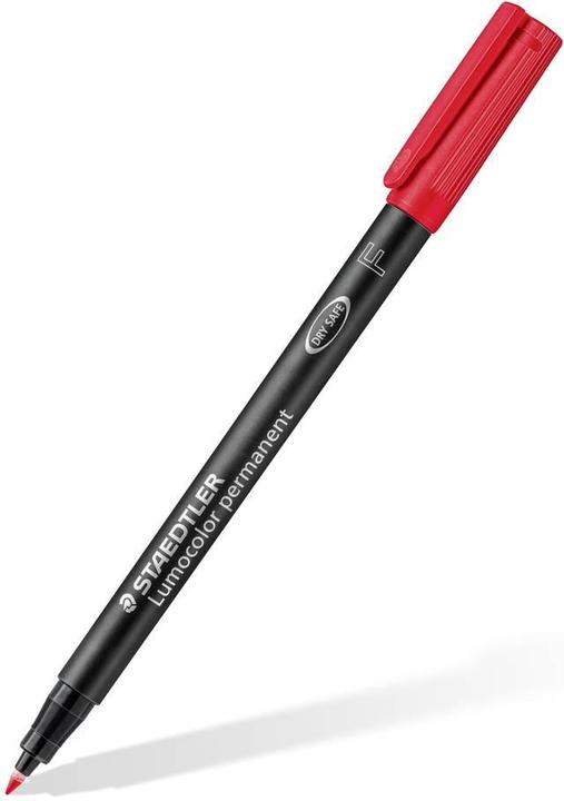 Actual product image Staedtler Lumocolor permanent pen 318 Permanent universal pens F (6 colours, 0.60 mm, 1 x)