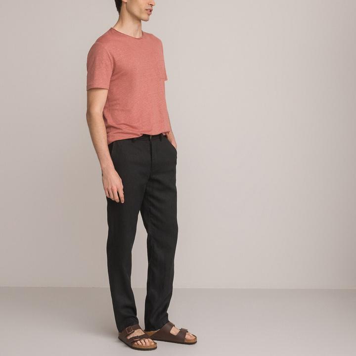 Actual product image La Redoute Collections Linen trousers (52)