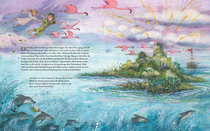 Immagine prodotto Peter Pan (Weltliteratur und Musik mit CD) (Tedesco, Henrik Albrecht, James Matteo Barrie, 2021)