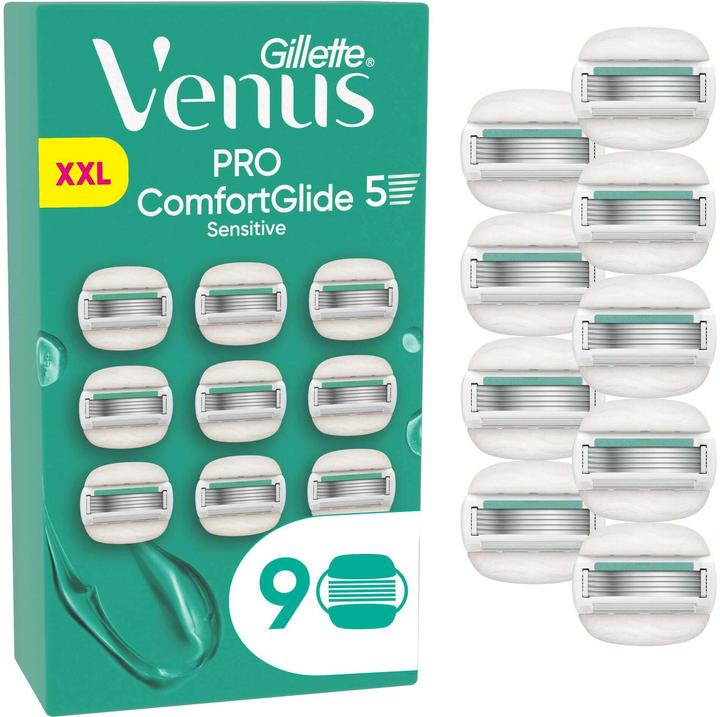 Actual product image Gillette Venus Pro ComfortGlide Sensitive (9 x)