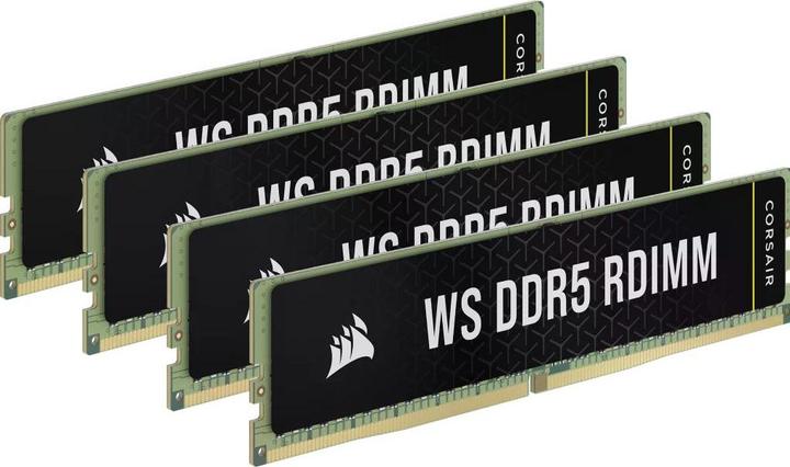 Corsair DDR5, 5600MT/s 128GB 4x32GB RDIMM, Hynix Die, Dual Rank, 40-40-40-77, AMD EXPO & Intel XMP 3.0, WS D (4 x 32GB, 5600 MHz, DDR5 RAM, R-DIMM)