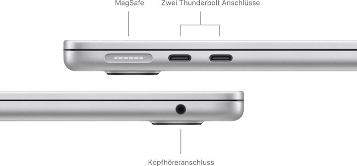 Produktbild Apple MacBook Air – 2024 (13.60", M3, 24 GB, 512 GB, DE)