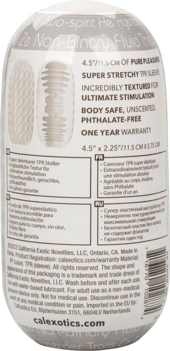 Actual product image CalExotics California Exotics Reversible Ribbed Stroker
