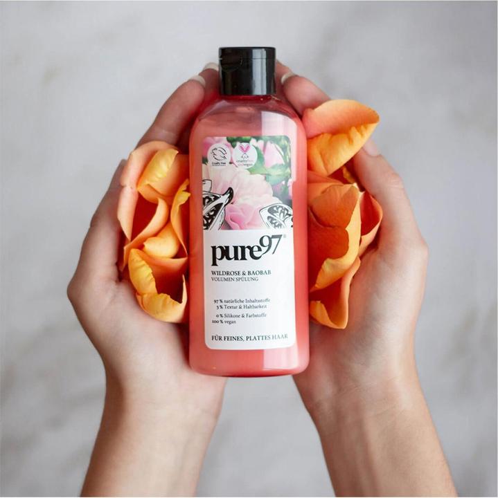 Produktbild Pure97 Wildrose & Baobab Spülung (200 ml)