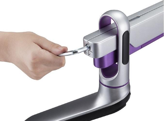 Produktbild Ergo Office Monitorhalterung, Premium Gasfeder, Doppelarm 17"-32" 9kg, ER-436 (Tisch, 32")