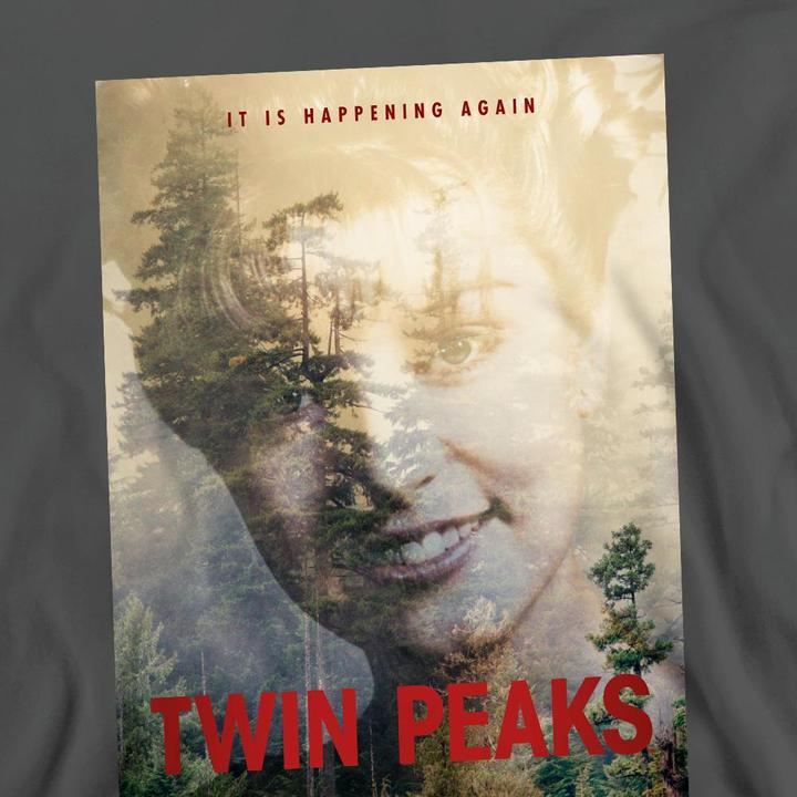 Actual product image Twin Peaks Unisex Adult Laura Palmer Sweatshirt (XL)