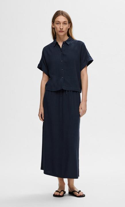 Actual product image Selected Femme Cropped short sleeve shirt (42)