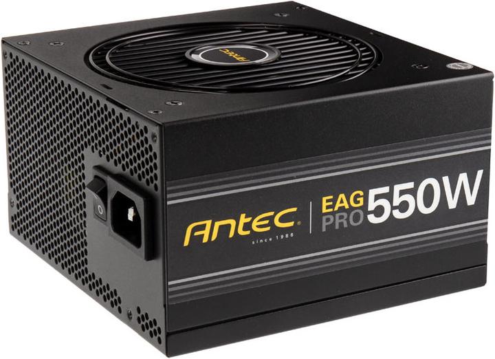 Image du produit Antec EAG Pro 550W 80 PLUS Gold Adaptateur secteur - 550 Watt (550 W)