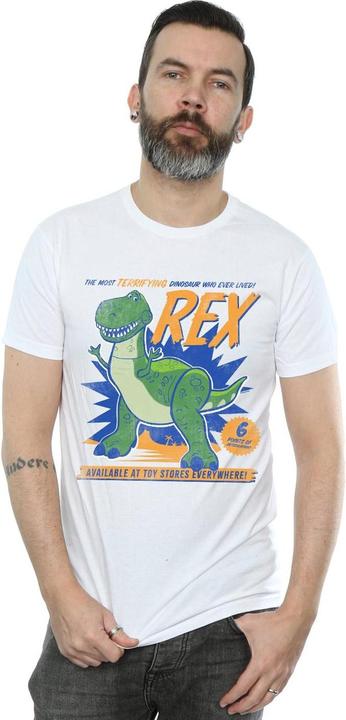 Immagine prodotto Disney Toy Story 4 Rex Terrifying Dinosaur Maglietta Uomo (L)