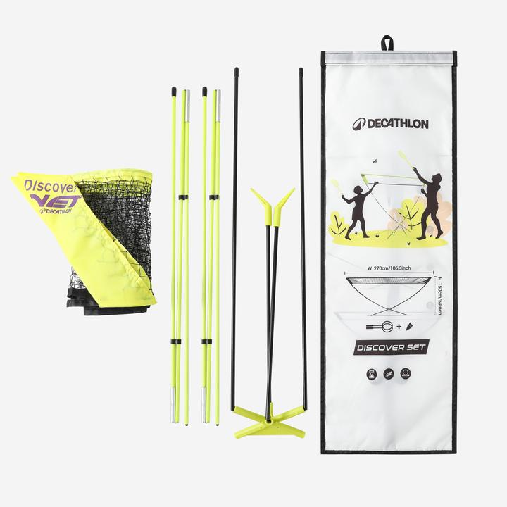 Image du produit Perfly Set Filet de Badminton Portable Discover Set 3M V2 - Jaune