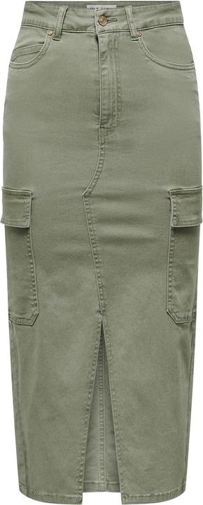 Only Hohe Taille Langer Rock Bleistiftrock (S)