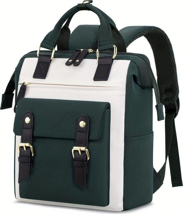 Image du produit Only-Bags.Store Petit sac à dos élégant pour ordinateur portable - Sac à dos de collège à la mode avec bretelles