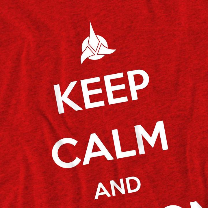 Produktbild Calm Klingon TShirt (L)