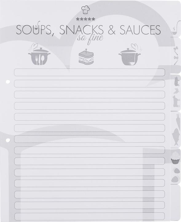 Actual product image HERMA Recipe folder A4 (A4, 70 mm, 1 Piece)