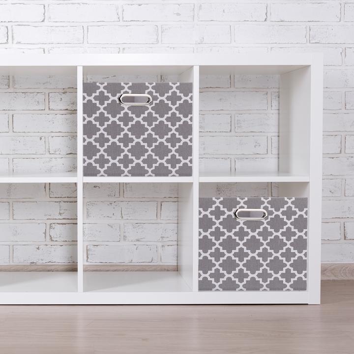 Immagine prodotto Relaxdays 2x scatola portaoggetti (30,5 x 30,5 x 30,5 x 30,5 cm, 26.50 l)
